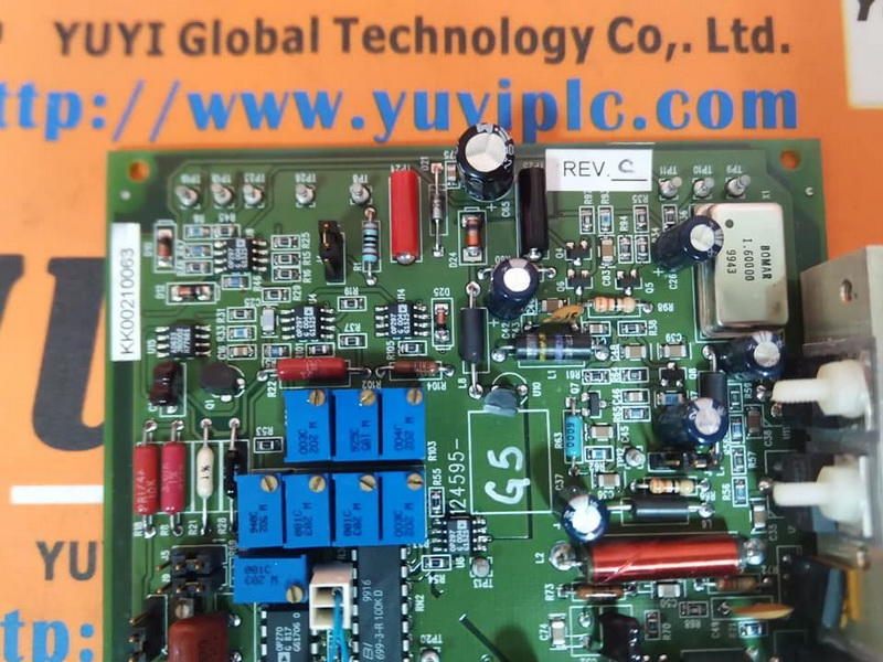 MKS 124595-G5 KK00210123 REV.C CIRCUIT BOARD - 裕益科技自動化設備可程式編碼器PLC分散式控制系統DCS